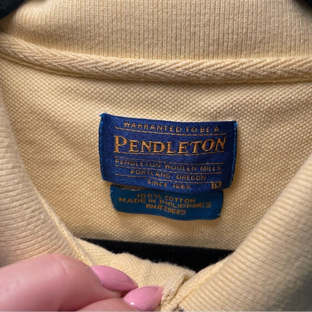 Pendleton Yellow Polo - Picture 3 of 8